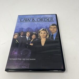 Law & Order: the Twelfth Year (DVD, 2001) 2001-2002 Season 12